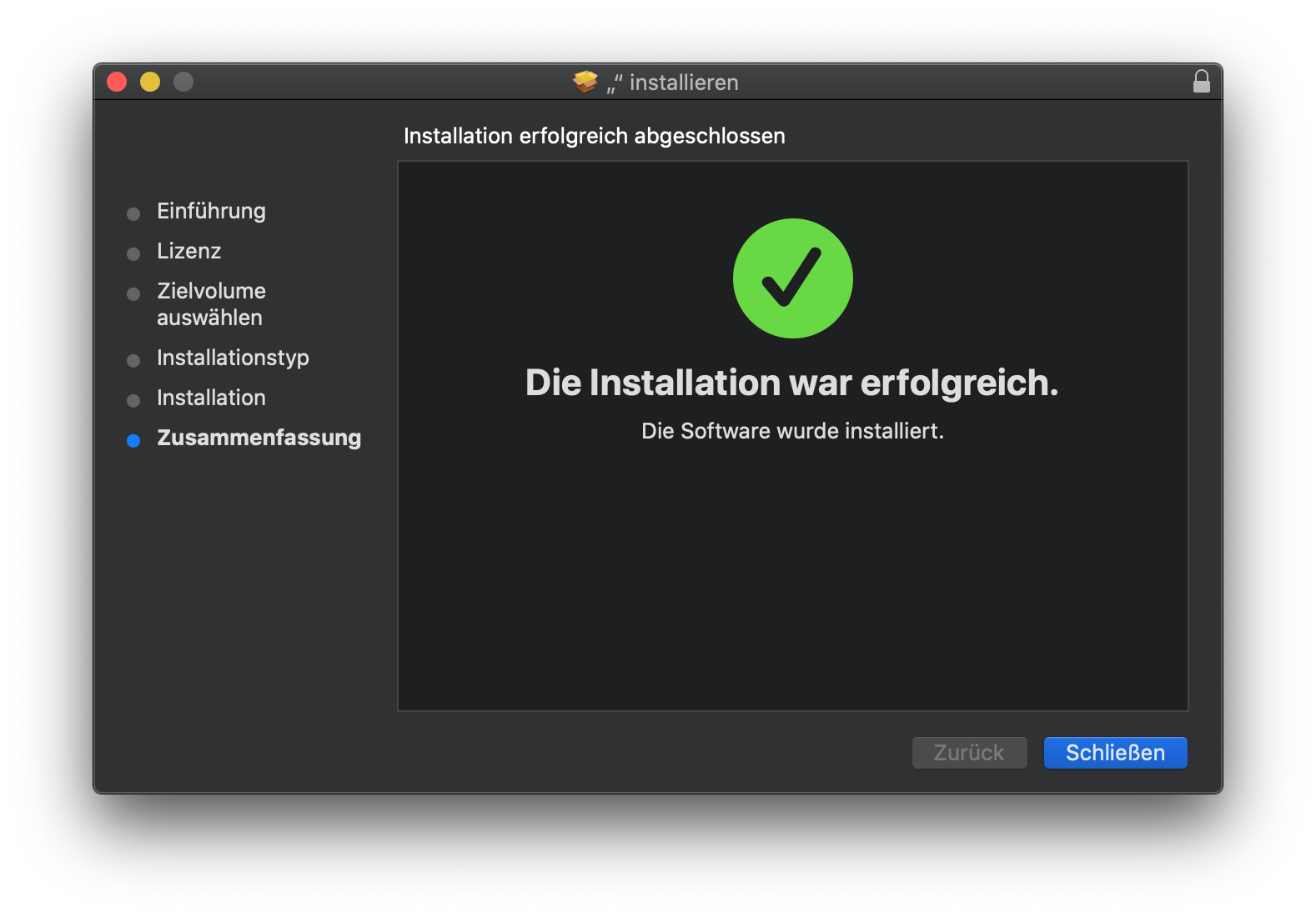 PaperCut Installer macOS 8