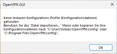 OpenVPN Client installieren 4