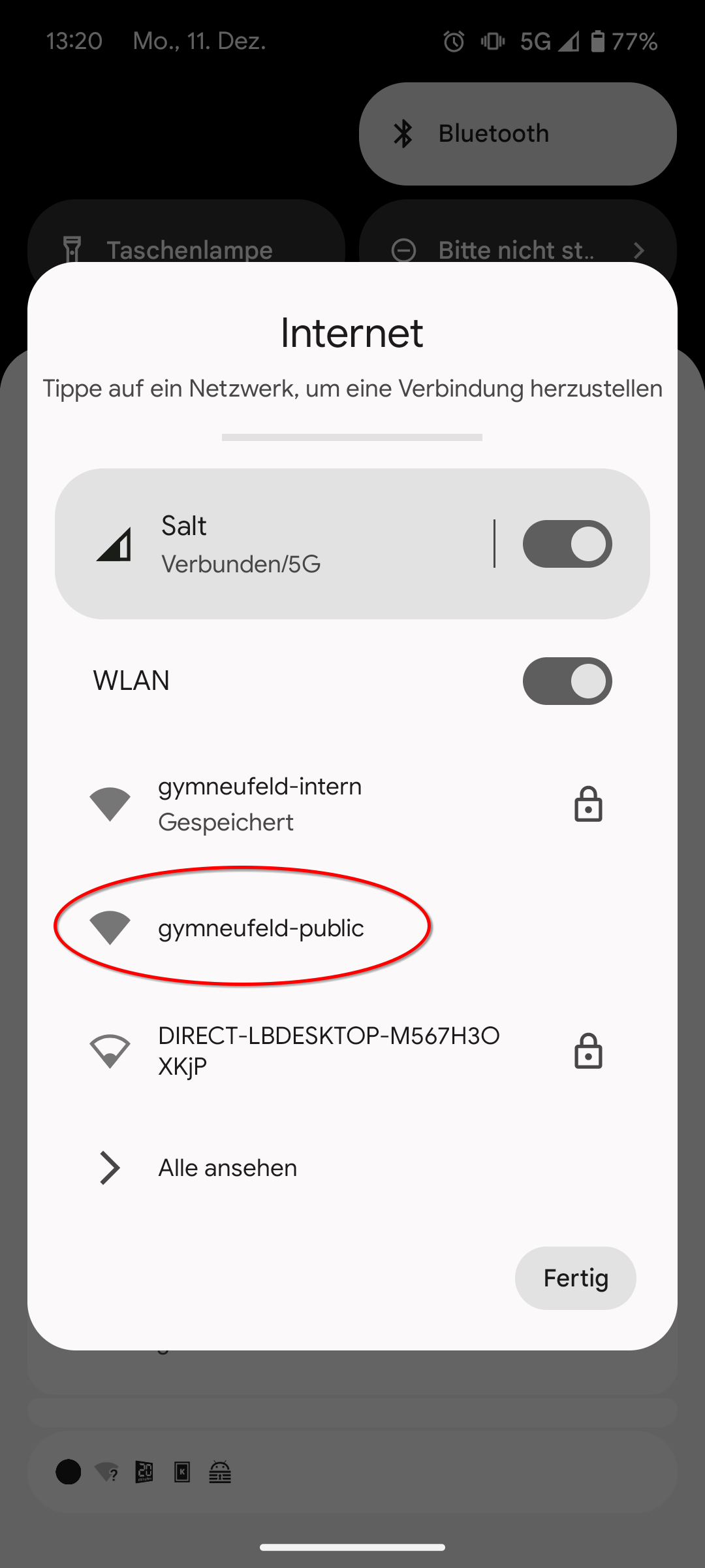 WLAN Verbindung aufbauen macOS