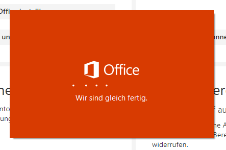 Installer Meldung 1