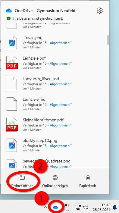 OneDrive-Ordner 1