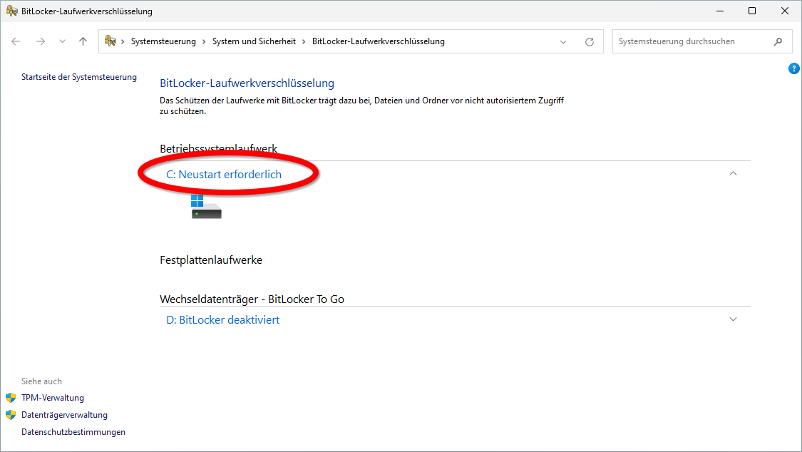 Bitlocker aktivieren 5