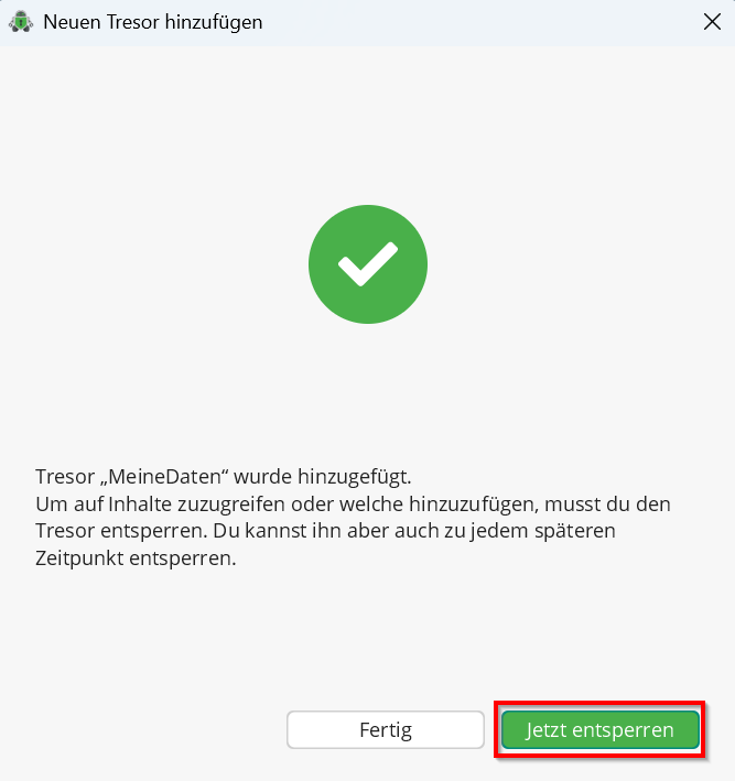 Cryptomator anwenden 15